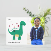 Ik ben blij dat je klaslokaal foto-Valentijnsdag m Feestdagenkaart (Staand voorkant)