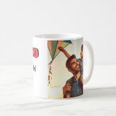"Ik ben blij dat je mijn vader bent" Koffiemok (Voorkant rechts)