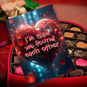 Ik ben blij dat we elkaar Valentijn Kaart hebben g