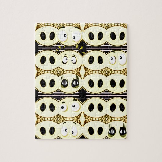 Ik ben blij. legpuzzel (Verticaal)