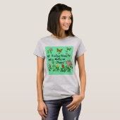 Ik ben blij met het plukken van Weeds! Shirt voor  (Voorkant volledig)