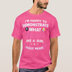 Ik ben blij om te laten zien wat er schiet als een t-shirt