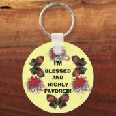 IK BEN BLOED! Sleutelhanger (Voorkant)