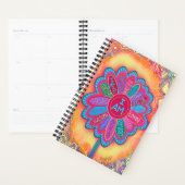 IK BEN bloemig Inspirerend kleurrijke meisjesplann Planner (Display)