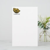 Ik ben boeddha-lief briefpapier (Staand voorkant)