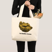 Ik ben boeddha-lief grote tote bag (Voorkant (product))