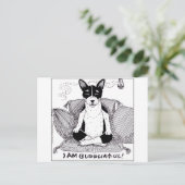 Ik ben Boeddha-vol Briefkaart (Staand voorkant)