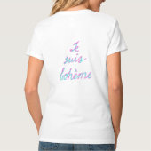 ik ben bohème t-shirt (Achterkant)