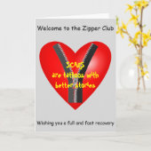 Ik ben bonafide lid van de Zipper Club Kaart (Gele Bloem)