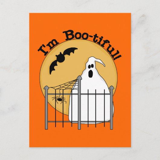 Ik ben Boo-armige Halloween T-shirts en Gifts Briefkaart (Voorkant)