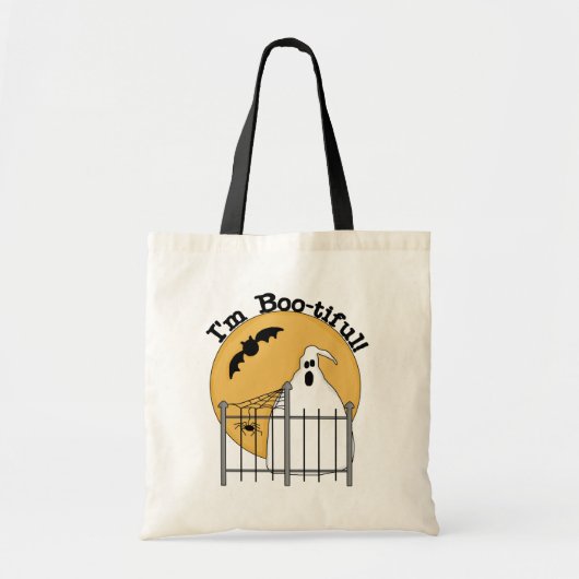 Ik ben Boo-armige Halloween T-shirts en Gifts Tote Bag (Voorkant)