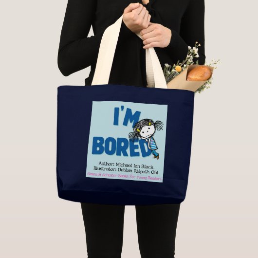 IK BEN BORED Jumbo Tas (Voorkant (product))