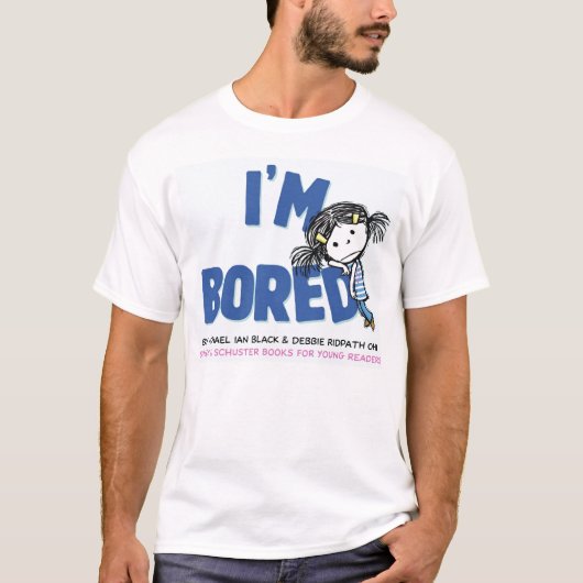 IK BEN BORED Mannen Basic T-shirt (Voorkant)
