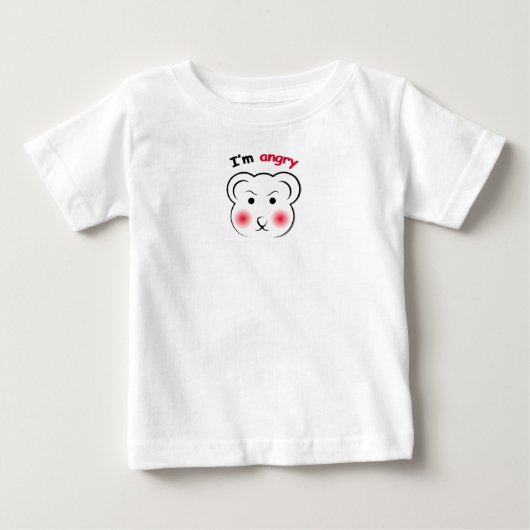 Ik ben Boze Beer - Cute Minimalistische Stemming D (Voorkant)