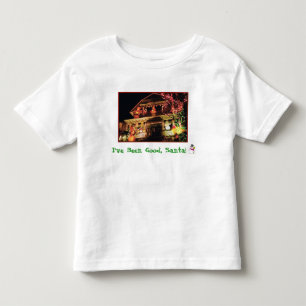 'Ik ben braaf geweest, Kerstman!' Peuter T-shirt