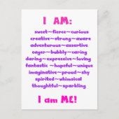 Ik ben briefkaart (Voorkant)