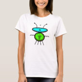 Ik ben buitenaards. Ontmoet Bernard (alien sketch) T-shirt (Voorkant)