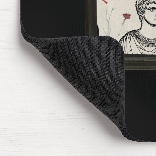 Ik ben Caesar op een tv-scherm - het laatste etent Muismat (Hoek)