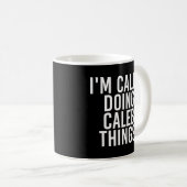 Ik ben Caleb die Caleb Dingen Name Koffiemok (Voorkant rechts)