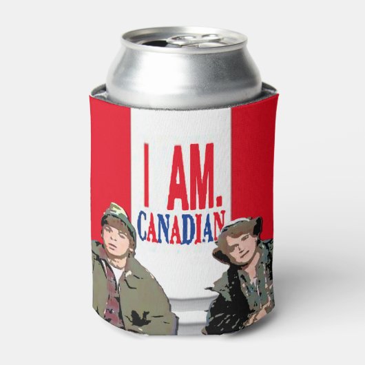 Ik ben Canadees - Bob & Doug Blikjeskoeler (Blikje Voorkant)
