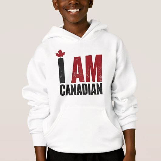 Ik ben Canadees - Patriottische verklaring en esdo (Voorkant)