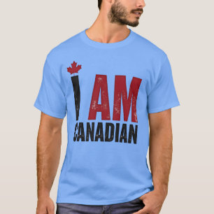 Ik ben Canadees - Patriottische verklaring en esdo T-shirt