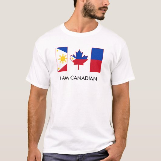 Ik ben Canadees T-Shirt (Voorkant)