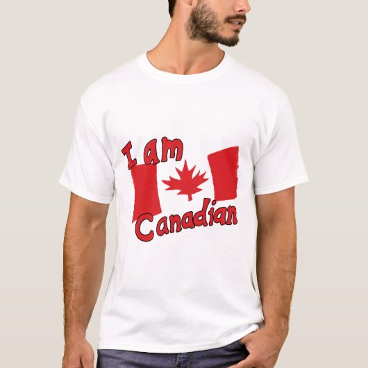 Ik ben Canadees T-Shirt (Voorkant)