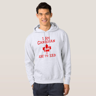 Ik ben Canadees van Eh! naar Zed - Hoodie