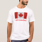 IK BEN CANADIAN Cropped TShirt (Voorkant)