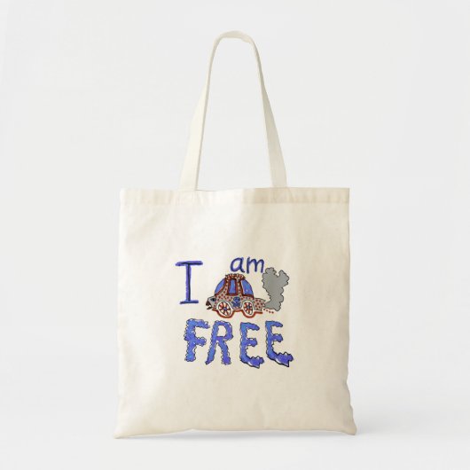 Ik ben CAR-vrij Tote Bag (Voorkant)