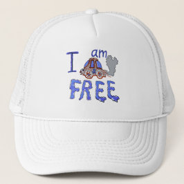 Ik ben CAR-vrij Trucker Pet