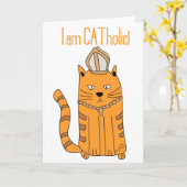 Ik ben CATholic Kaart (Gele Bloem)