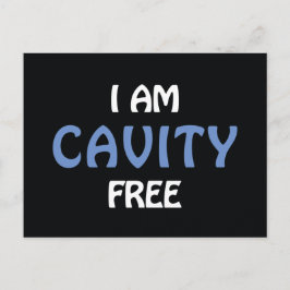 Ik ben Cavity Free Briefkaart