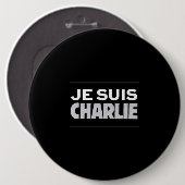 Ik ben Charlie badge Ronde Button 6,0 Cm (Voorkant /achterkant)