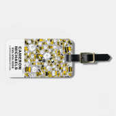Ik ben Charlie Brown Pattern Bagagelabel (Voorkant horizontaal)