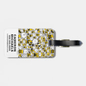 Ik ben Charlie Brown Pattern Bagagelabel (Achterkant horizontaal)