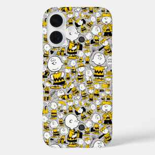 Ik ben Charlie Brown Pattern iPhone 16 Hoesje