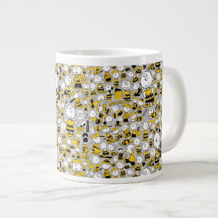 Ik ben Charlie Brown Pattern Grote Koffiekop