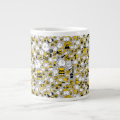 Ik ben Charlie Brown Pattern Grote Koffiekop (Voorkant)