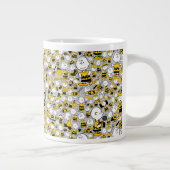 Ik ben Charlie Brown Pattern Grote Koffiekop (Rechts)