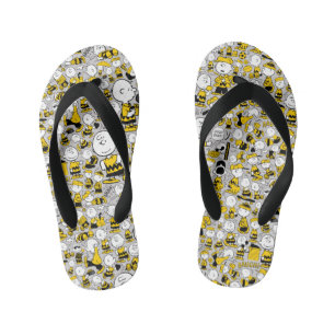 Ik ben Charlie Brown Pattern Kinder Teenslippers