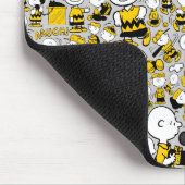 Ik ben Charlie Brown Pattern Muismat (Hoek)