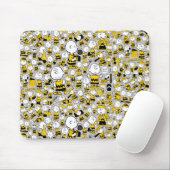 Ik ben Charlie Brown Pattern Muismat (Met muis)
