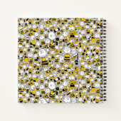 Ik ben Charlie Brown Pattern Notitieboek (Achterkant)