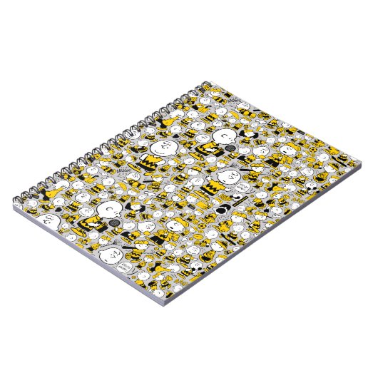 Ik ben Charlie Brown Pattern Notitieboek (Linkerzijde)