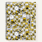 Ik ben Charlie Brown Pattern Notitieboek (Voorkant)