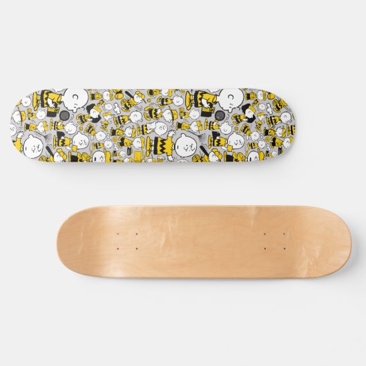 Ik ben Charlie Brown Pattern Persoonlijk Skateboard (Horizontaal)