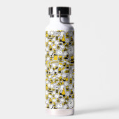 Ik ben Charlie Brown Pattern Waterfles (Links)