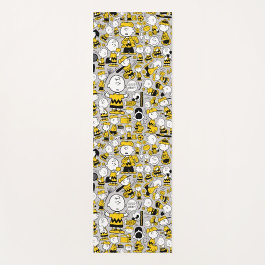 Ik ben Charlie Brown Pattern Yogamat (Voorkant)